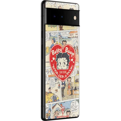 Betty Boop Comic Strip Google Pixel 6 Pro Skin